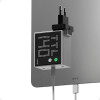 SHARGE Pixel 140 GaN įkroviklis, 140W, 3x USB-C, taškinės matricos ekranas - pilkas