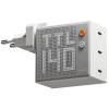 SHARGE Pixel 140 GaN įkroviklis, 140W, 3x USB-C, taškinės matricos ekranas - baltas