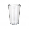 STARPAK vienkartinė stiklinė, 9 cm, 0,4 l, skaidri
