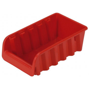 Curver DIY Stack Bin Profi 3 sukraunama smulkių detalių dėžutė, 20,9 x 11,5 x 7,5 cm, raudona (0804953586)