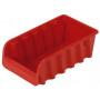 Curver DIY Stack Bin Profi 3 sukraunama smulkių detalių dėžutė, 20,9 x 11,5 x 7,5 cm, raudona (0804953586)