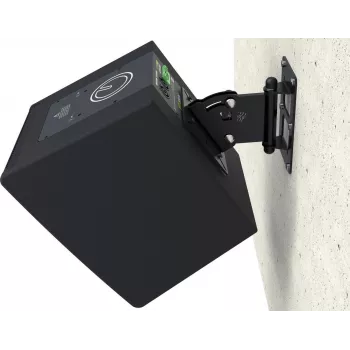 INTUSONIC VESA75-100PRO-B juodas garsiakalbio laikiklis