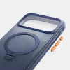 TORRAS Ostand Q3 Air – dėklas iPhone 18 Pro Max / 17 Pro Max su MagSafe (tamsiai mėlynas)