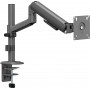 Secomp STANDARD monitoriaus laikiklis tvirtinimui prie stulpo, mechaninė spyruoklė, 17–32 inch, maks. 10 kg, juodas