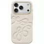Dėklas UNIQ Coehl Cloude, skirtas iPhone 18 Pro/17 Pro, su magnetiniu įkrovimu, smėlio spalvos