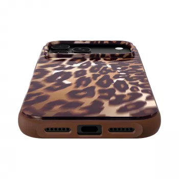 Laut Huex Wave dėklas, skirtas iPhone 18 Pro / 17 Pro, MagSafe, Mocha Leopard