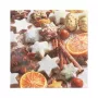 PAPSTAR “Cinnamon Stars” kalėdinės servetėlės 330 x 330 mm, spausdintos, 1/4 lankstymo, 3 sluoksnių
