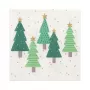 PAPSTAR “Winter Trees” kalėdinės servetėlės 330 x 330 mm, spausdintos, 1/4 lankstymo, 3 sluoksnių
