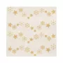 PAPSTAR “Golden Snowflakes” kalėdinės servetėlės 330 x 330 mm, spausdintos, 1/4 lankstymo, 3 sluoksnių