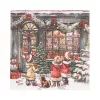 PAPSTAR “It looks like Christmas” kalėdinės servetėlės 330 x 330 mm, spausdintos, 1/4 lankstymo, 3 sluoksnių