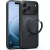 TORRAS Ostand Q3 Spin – dėklas iPhone 18 Pro / 17 Pro, suderinamas su MagSafe (juodas)