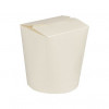 STARPAK To Go užkandžių dėžutės, 550 ml, baltos