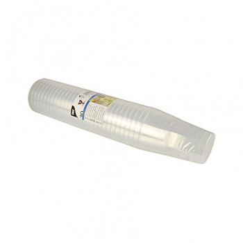 STARPAK Daugkartinio naudojimo puodelis 8 cm 0,3 l permatomas
