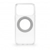 Evelatus Hybrid MagSafe dėklas su 360 metaliniu stovu, skirtas Apple iPhone 18 Pro, PC+TPU, permatomas