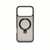 Evelatus Shield dėklas su MagSafe ir stovu, skirtas Apple iPhone 18 Pro, matiniu žiedu, dūminės pilkos spalvos