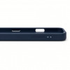 Evelatus Shield dėklas su MagSafe ir stovu, skirtas Apple iPhone 18 Pro, matiniu žiedu, tamsiai mėlynas