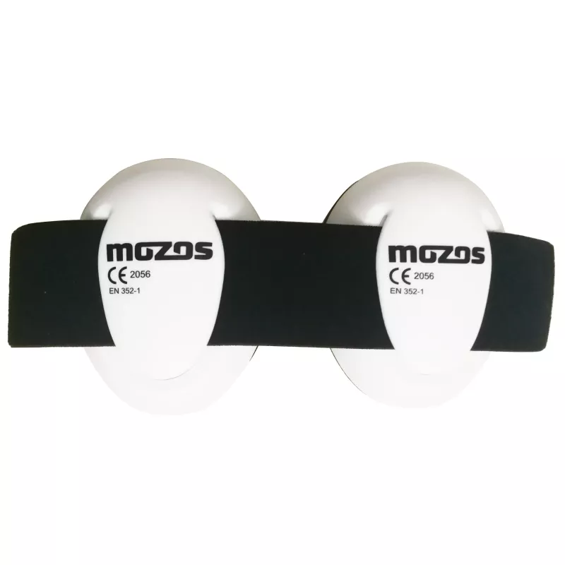 Mozos MKID-1-WHITE klausos apsaugos ausinės kūdikiams, baltos