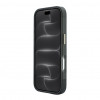 Karl Lagerfeld HC MagSafe IML Peekaboo Print & Metal Frame dėklas, skirtas Apple iPhone 18 Pro, juodas
