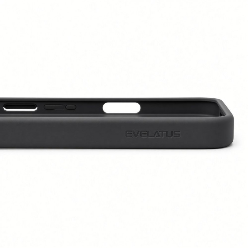 Evelatus Apple iPhone 18 Pro Max Silver-Shield Skin Feel 2-in-1 MagSafe dėklas, matinis dūmų pilkas