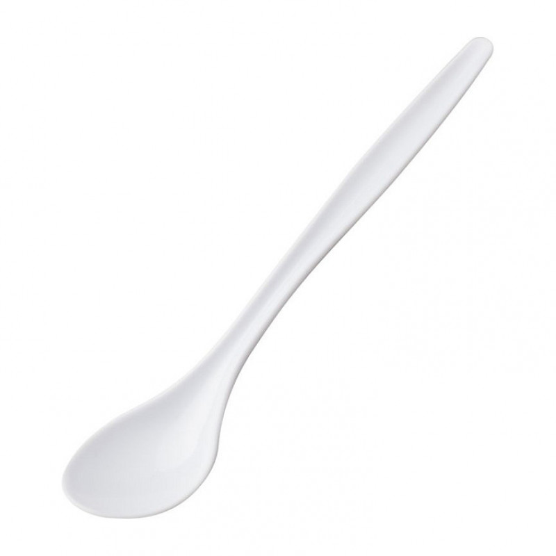 Westmark kiaušinių šaukšteliai, 6 vnt., 14,5 cm, balti plastikiniai