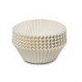 Guardini Easy Bake popierinės keksiukų formelės, 100 vnt., baltos, Ø7x3 cm