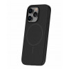 iLike Apple iPhone 16 Pro Max Soft Touch silikoninis dėklas su magnetu, juodas
