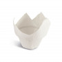 Guardini popierinės kepimo formelės oro gruzdintuvui, 12 vnt., baltos, Ø8,5x8 cm