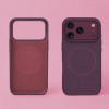 TFO Silicone Thin Mag dėklas, skirtas iPhone 17 Pro Max / iPhone 18 Pro Max 6.9 inch, tamsiai vyšninis