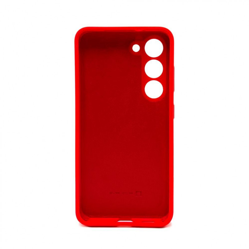Evelatus Samsung Galaxy S23 Nano Silicone dėklas Soft Touch TPU raudonas