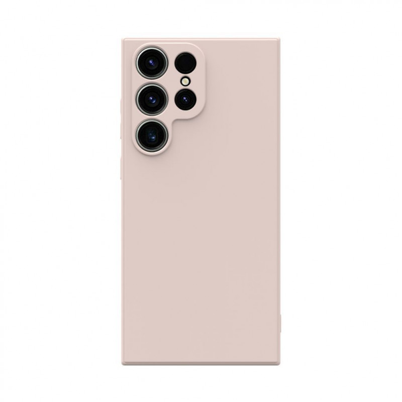 iLike Nano Silicone dėklas, skirtas Samsung Galaxy S23 Ultra, smėlio spalvos