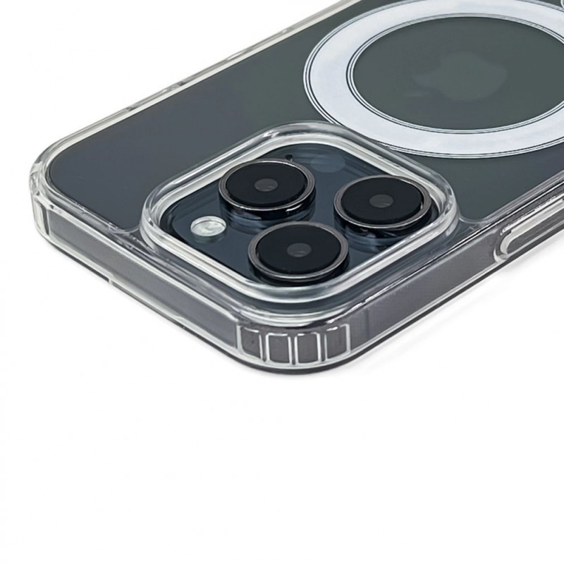 Hurtel Ultra Clear dėklas su MagSafe, skirtas Samsung Galaxy S25 Edge - permatomas