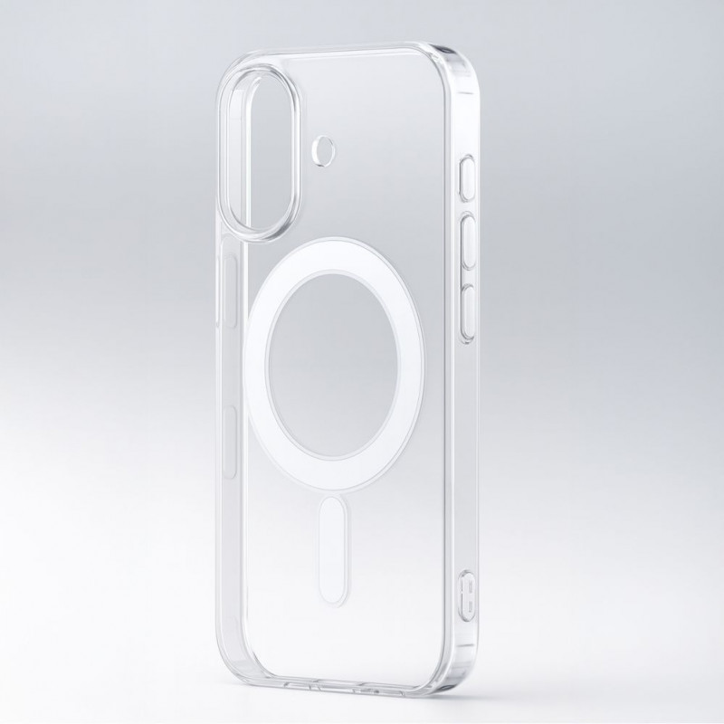 Hurtel Ultra Clear dėklas su MagSafe, skirtas Samsung Galaxy S25 Edge - permatomas