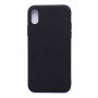 Evelatus Apple iPhone X/Xs Nano silikoninis dėklas Soft Touch TPU juodas