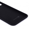 Evelatus Apple iPhone X/Xs Nano silikoninis dėklas Soft Touch TPU juodas