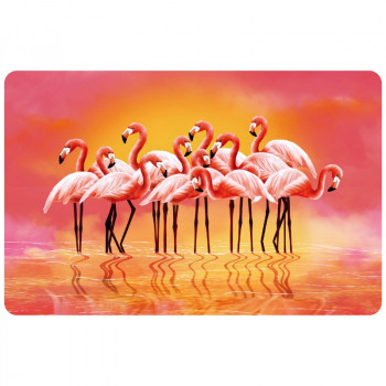 Asi Collection staltiesėlė 43,5x28cm flamingas