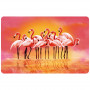 Asi Collection staltiesėlė 43,5x28cm flamingas