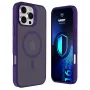 3mk Hardy Hazy MagCase, skirta Apple iPhone 16 Pro Max, purpurinė