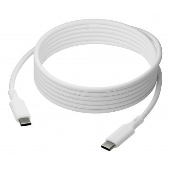 dbramante1928 USB kabelis USB-C – USB-C, 3 m, 100 W, baltas