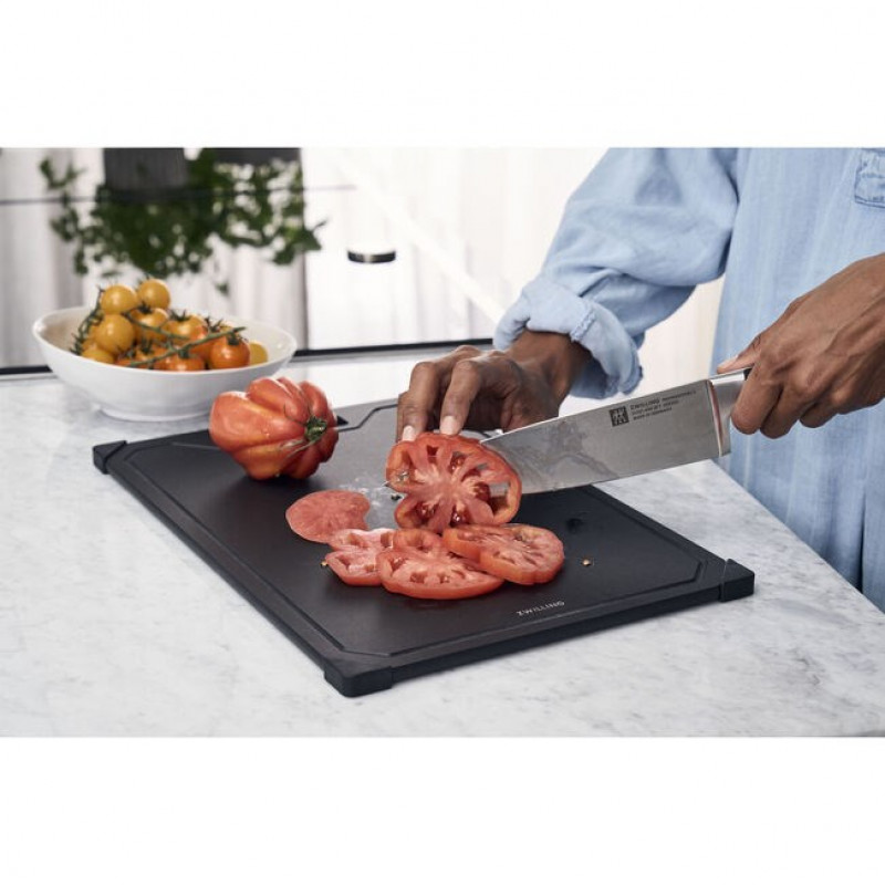 ZWILLING virtuvinė lenta iš medienos pluošto 42x30 cm, juoda