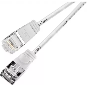 Wirewin Slim Cat6 U/FTP komutacinis kabelis RJ45, 7,5 m, baltas