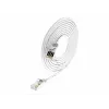 Wirewin Slim Cat6 U/FTP komutacinis kabelis RJ45, 7,5 m, baltas