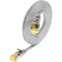 Wirewin Slim Cat6a U/FTP komutacinis kabelis RJ45, 0,5 m, pilkas