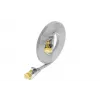 Wirewin Slim Cat6a U/FTP komutacinis kabelis RJ45, 0,5 m, pilkas