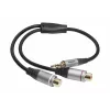 celexon Professional stereo jack – 2x RCA M/F garso adapteris