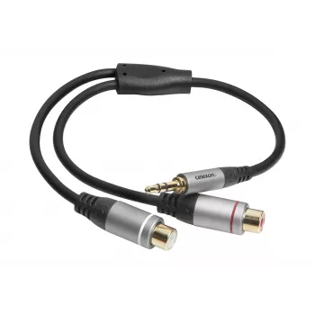 celexon Professional stereo jack – 2x RCA M/F garso adapteris