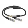 celexon Professional stereo jack – 2x M/F garso adapteris