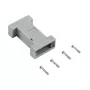 EFB Elektronik tuščias plastikinis korpusas 09-09-pin, pilkas