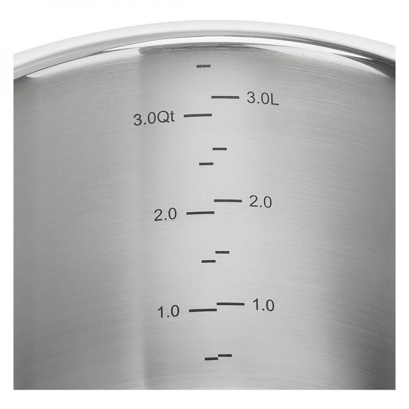 ZWILLING Pro apvalus 3.5 L sidabrinis puodas