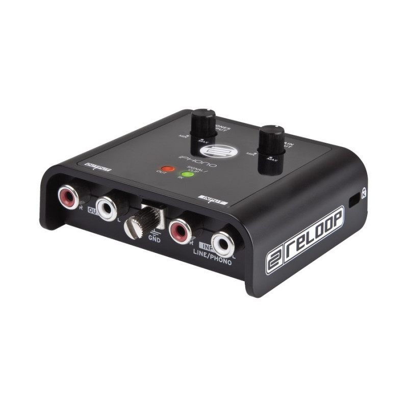 Reloop iPhono 2 garso sąsaja, 16 bitų, juoda