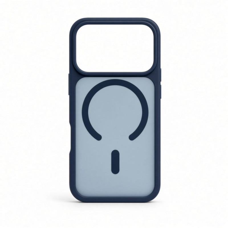 Evelatus Silver-Shield Skin Feel 2-in-1 MagSafe dėklas, skirtas Apple iPhone 18 Pro Max, tamsiai mėlynas